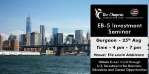EB-5 Investor Visa Seminar in Gurgaon - Learn about Immigration to the U.S