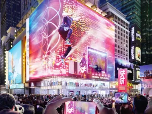 Mancini Duffy uses "elaborate" hydraulic system to reposition theatre in Times Square skyscraper